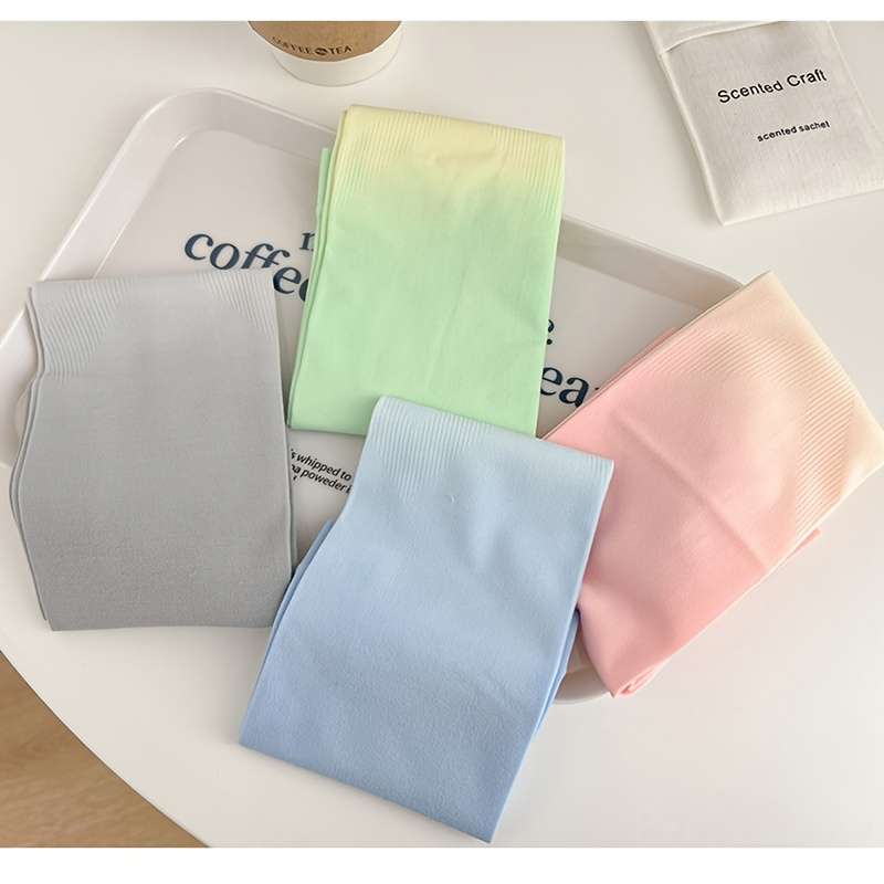 Sunscreen Sleeves Color 2Pairs Yellow And Green Gradient