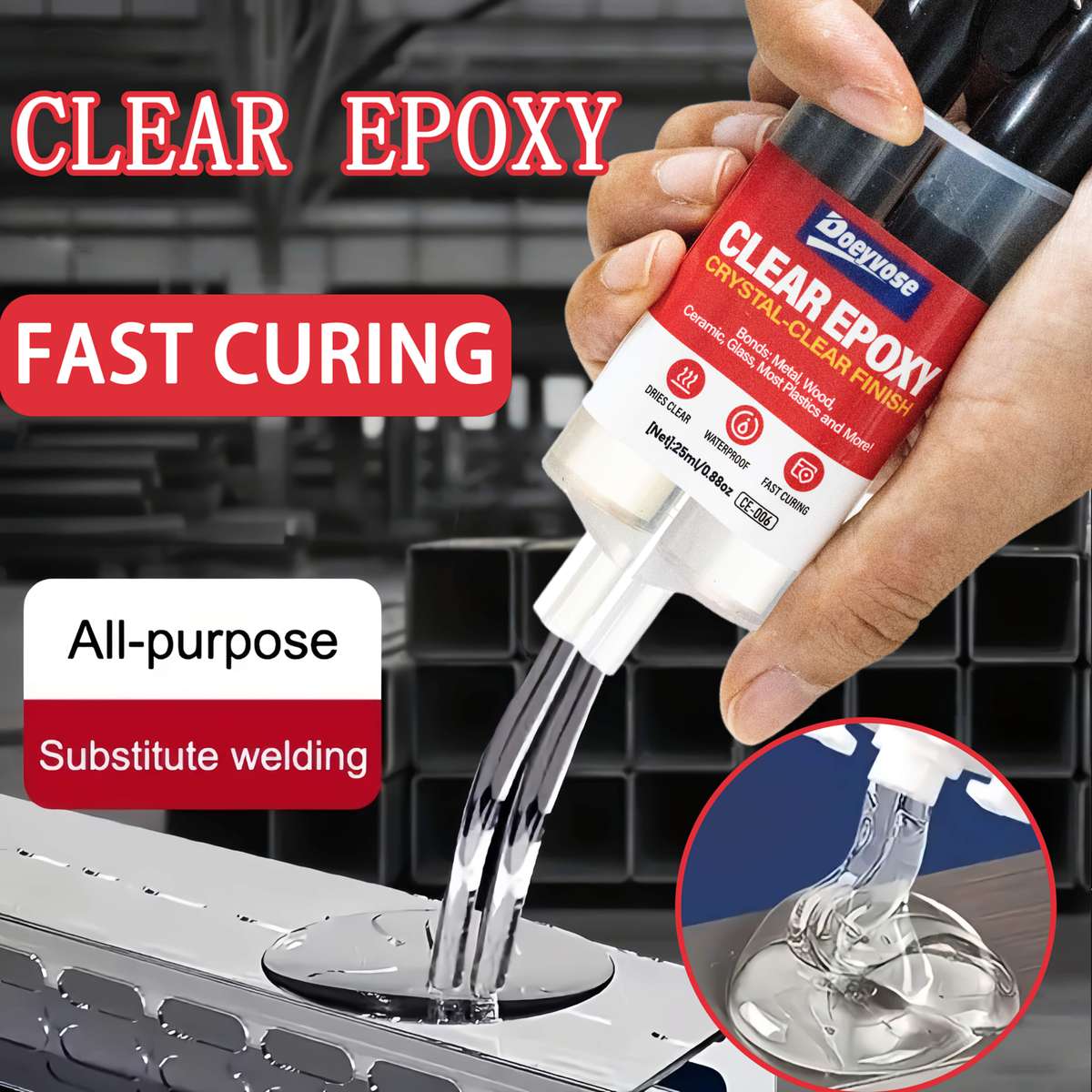 Glue Model *25Ml0.88Oz1*Tools