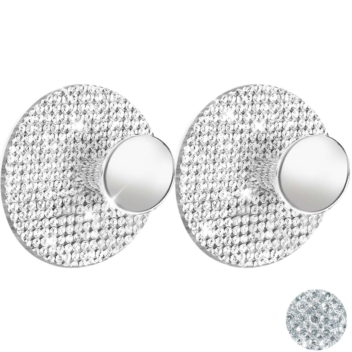 Hook Upquantity 2Pcs Diamond Glossy Color