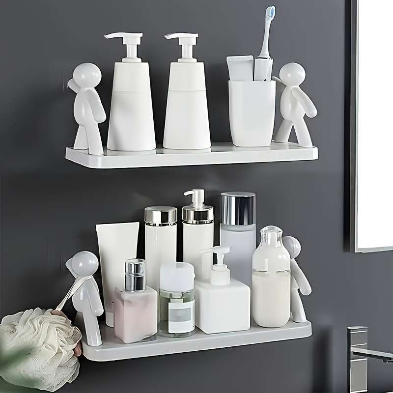 Bathroom Storage Rack Model 2 Gray