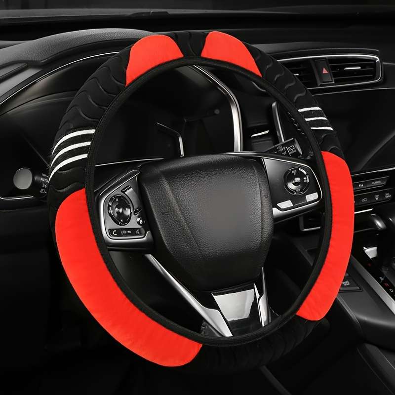 Car Steering Wheel Cover Grey*2