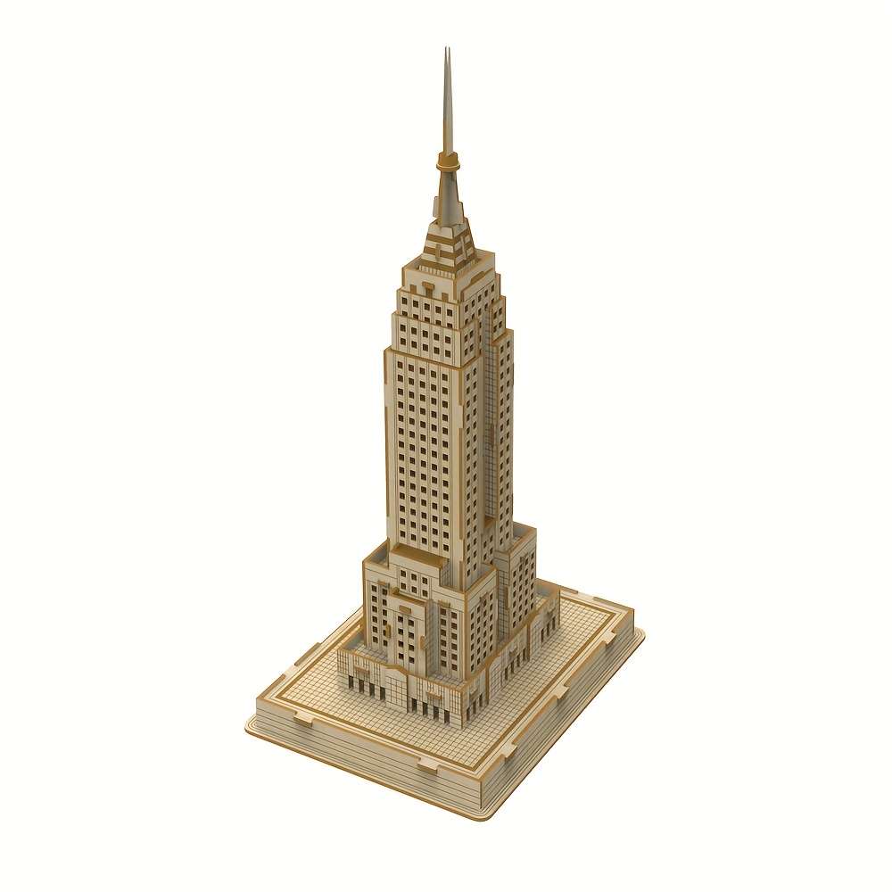 Building Toy Architectural Model Toy Set Model Empire State Building