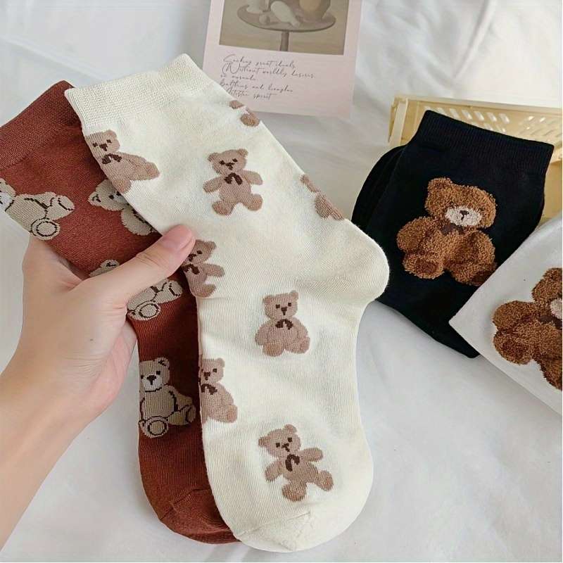 Women S Socks Color 5 Pairs Of Mixed Colors Size Onesize