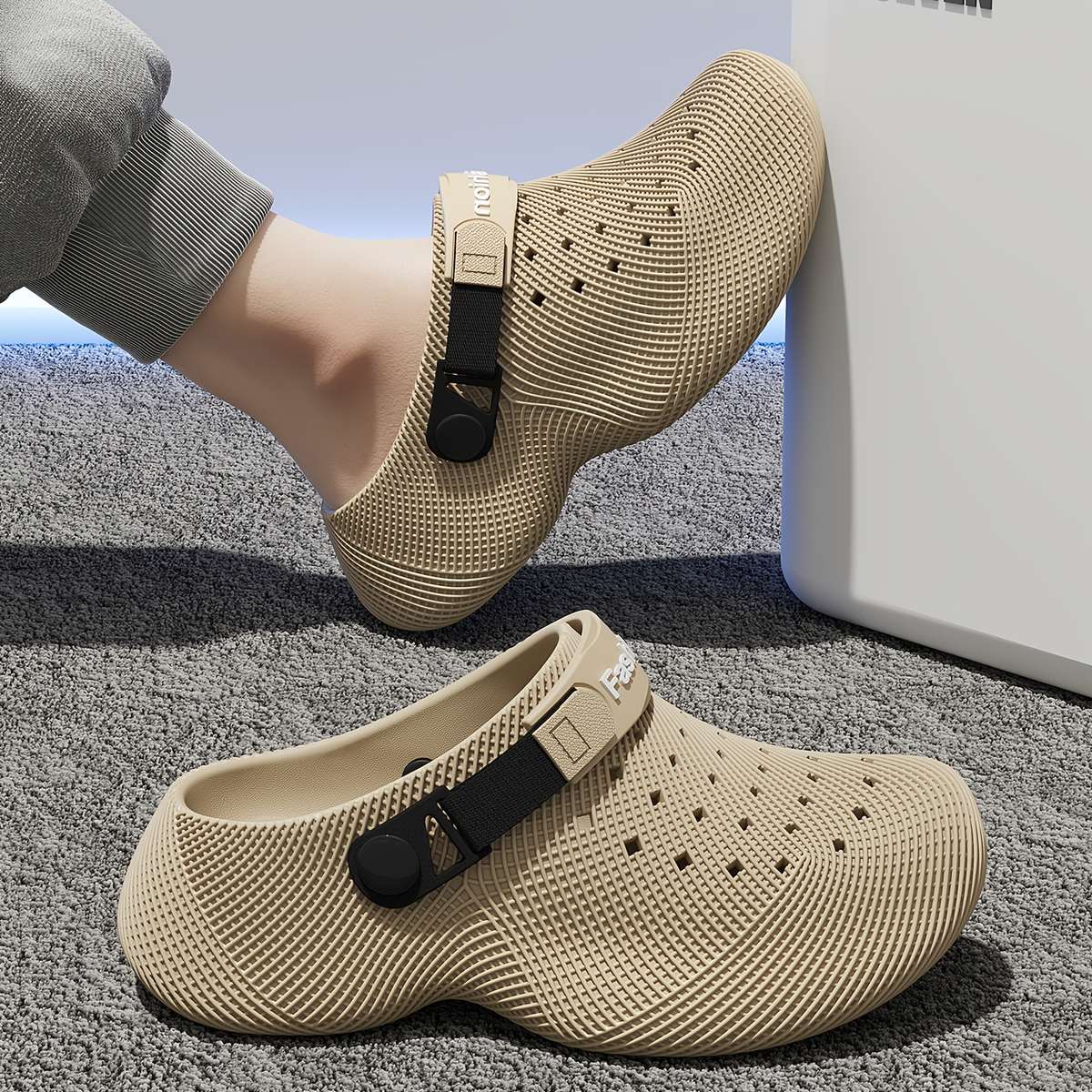 Sandals Color Khaki Size Uk 8.5 9