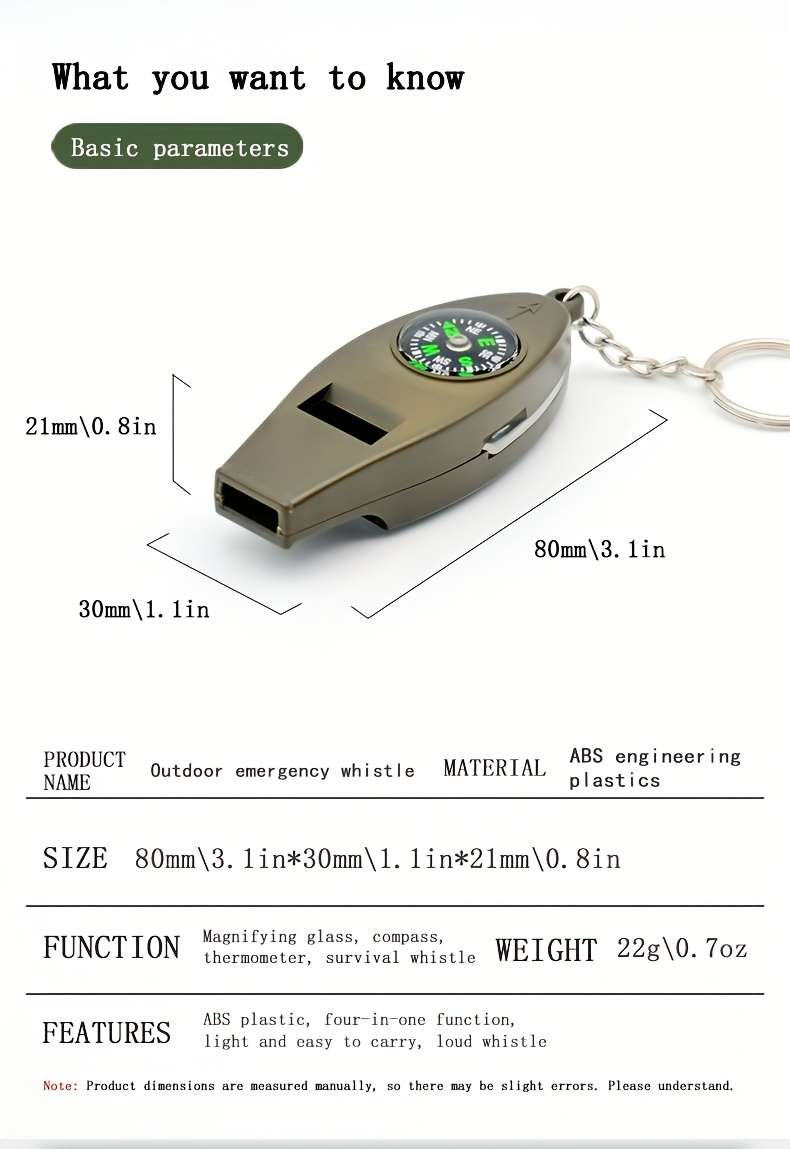 High-End Trendy Modern Versatile Refined 4In1 Outdoor Survival Tool For Home