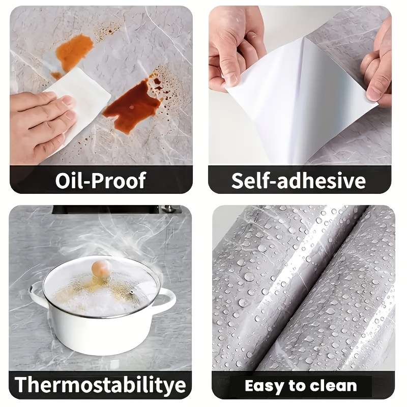 Self Adhesive Floor Sticker White Wood Grain 60cm x 3m
