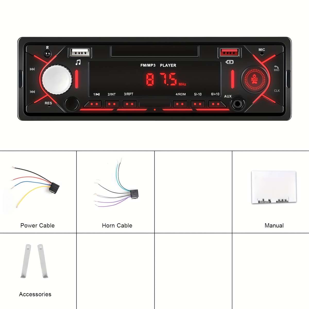 Car Audio  Entertainment System Quantity 1Pc