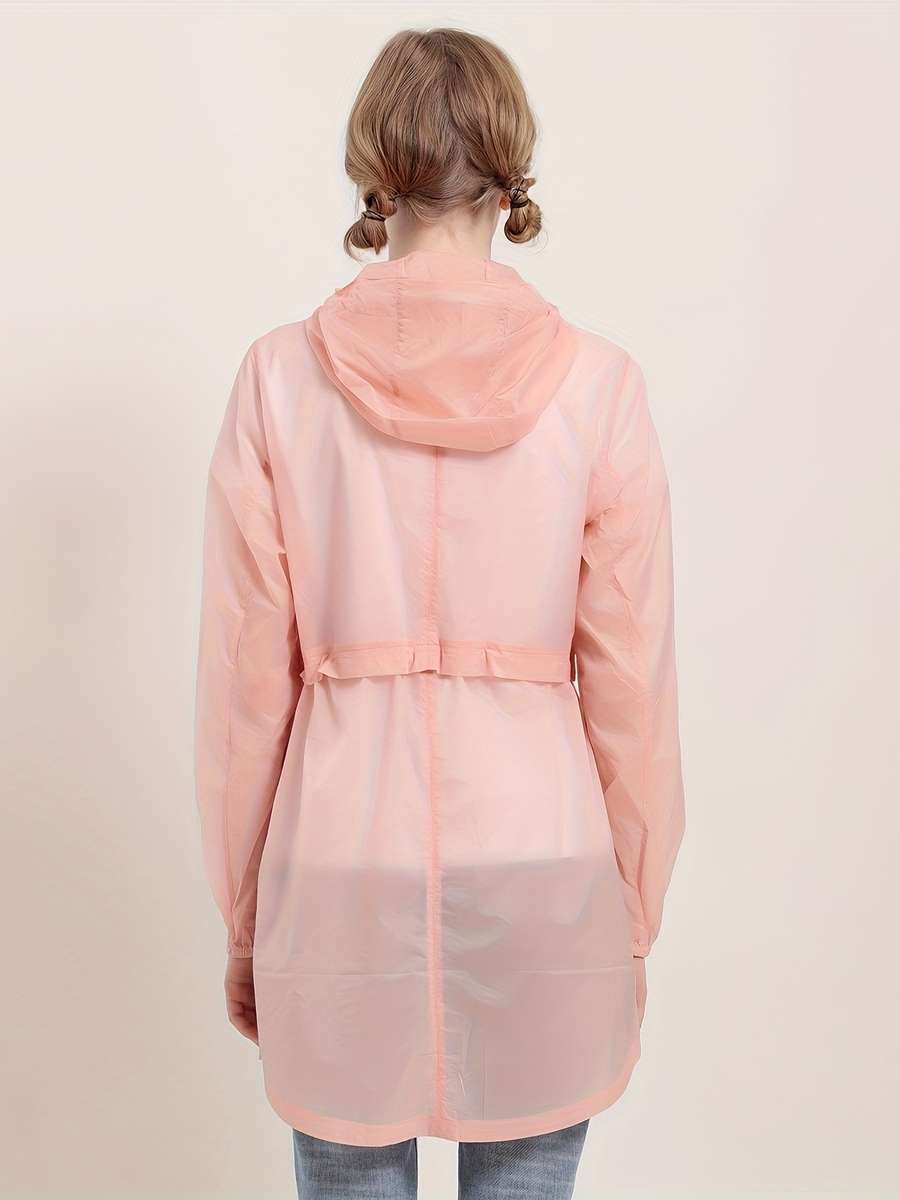 Raincoat White Size Asian S