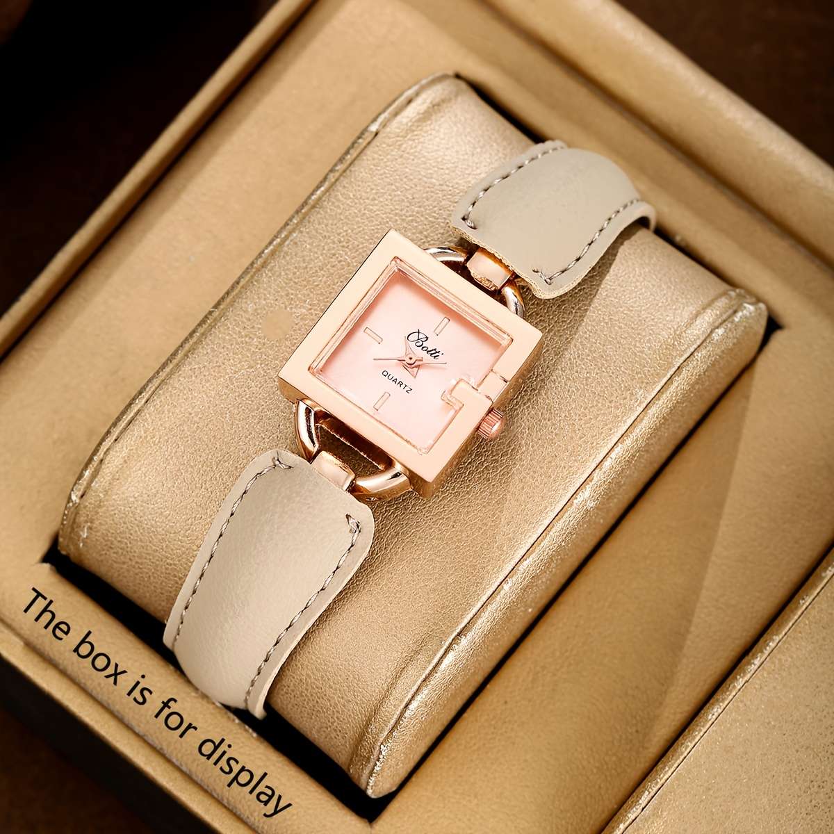 3Pcs Ladies Wrist Watch Ladies Exquisite Wristwatch Combination Set