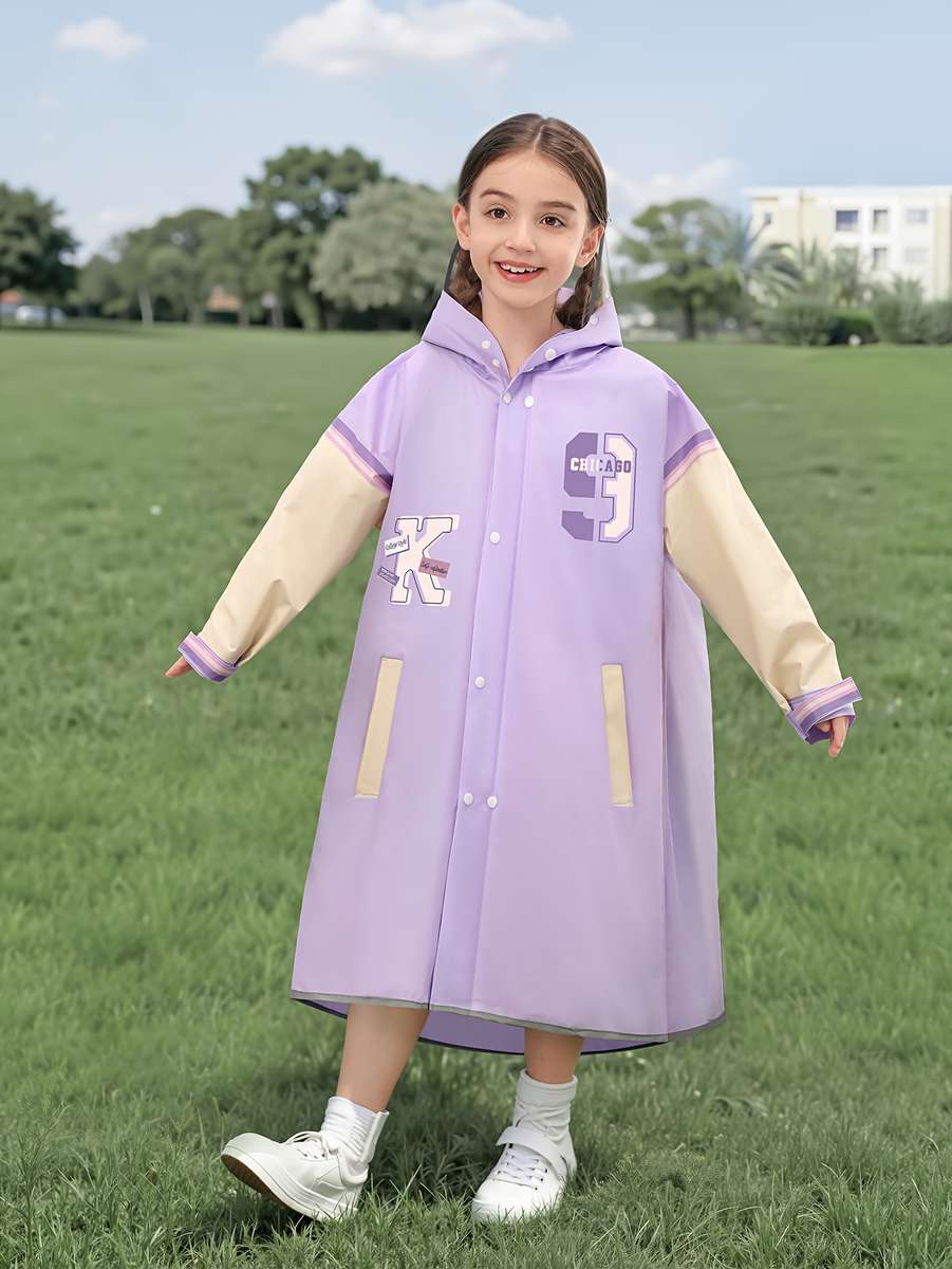 Raincoat Violet Size 13Y