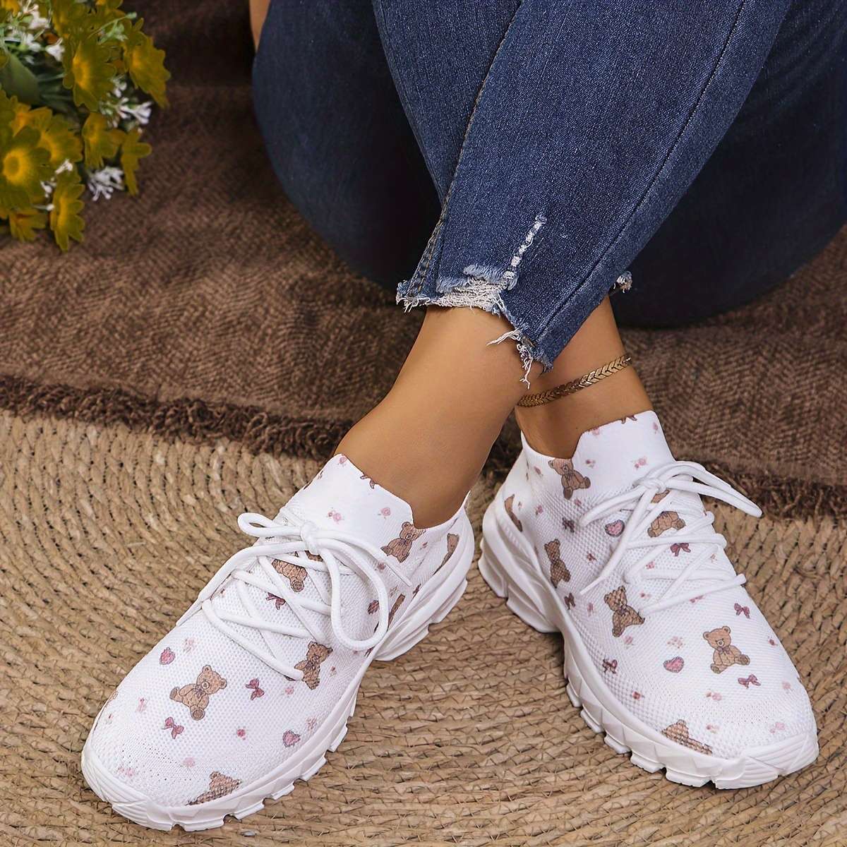 Women S Sneakers Color Multicolor Sizeuk 8