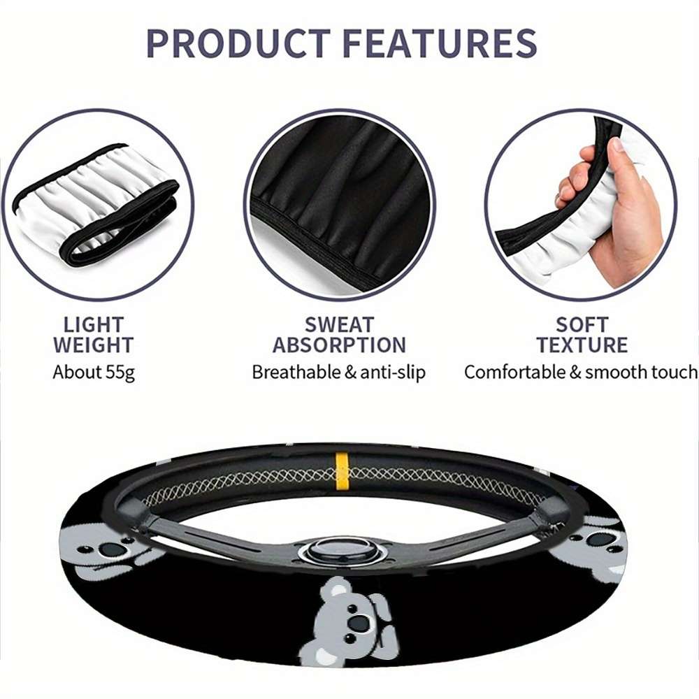 Car Steering Wheel Cover A