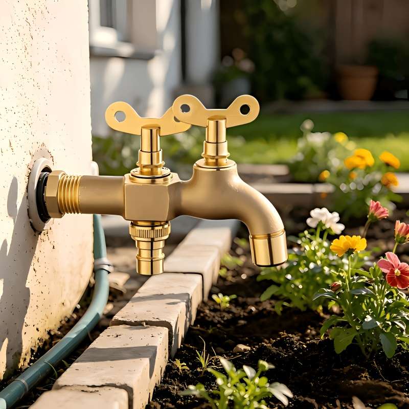 Faucet 2 Outlets