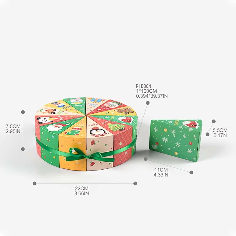 Christmas Gift Boxes Size 11X 5.5X 7.5Cm