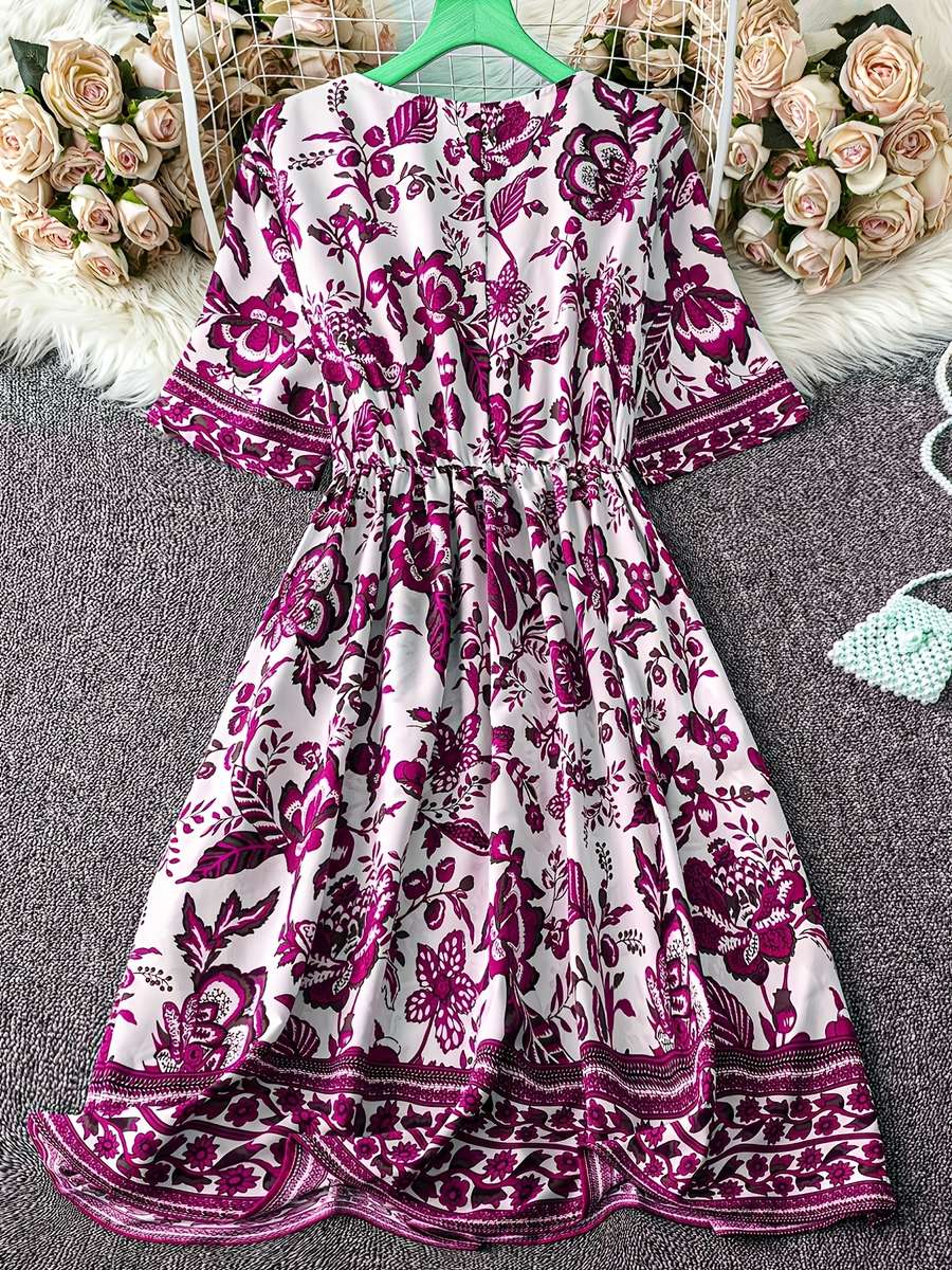 Women S Dress Color Blue Size 5Xl