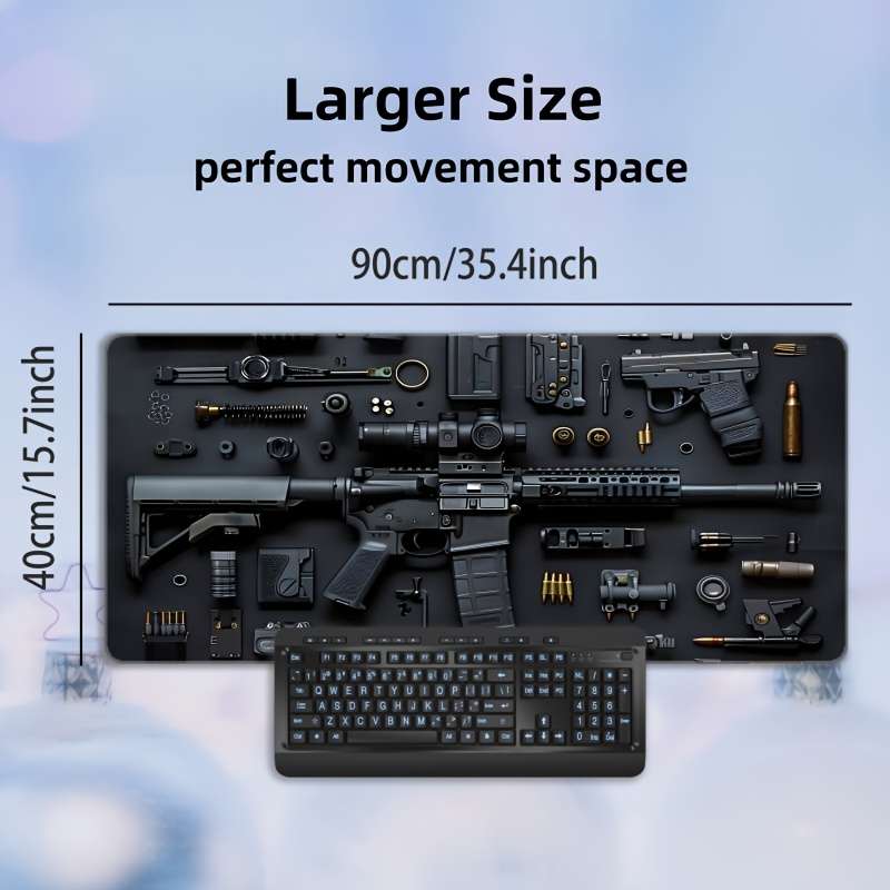 Mouse Pad Size 31.4X11.8Inch