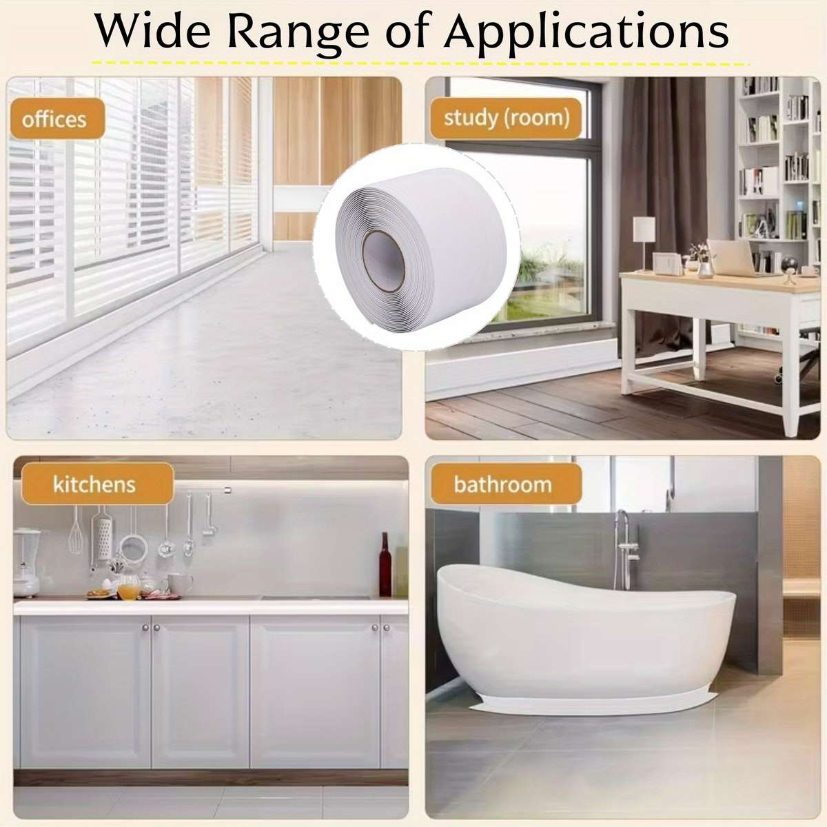 Skirting Board White 6 Meters