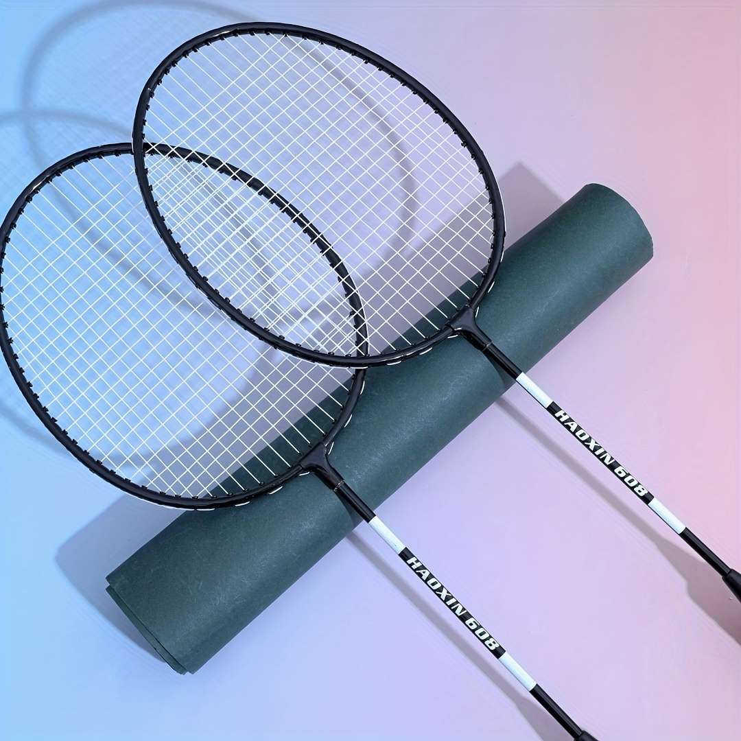 Badminton Racket Color Green Compositionthree Feather Balls  1