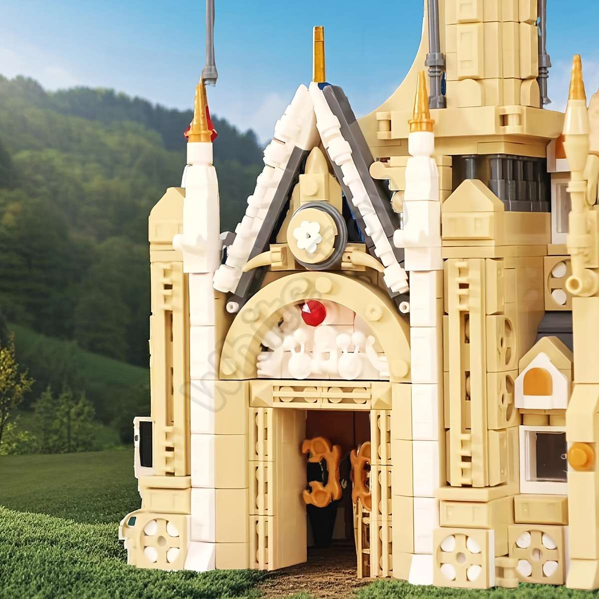 Building Toy Architectural Model Toy Set Color Mixed Color[Static]B17935