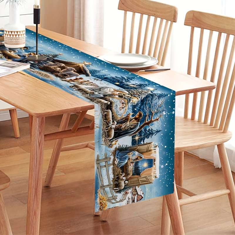Christmas Tablecloth Quantity 1Pc