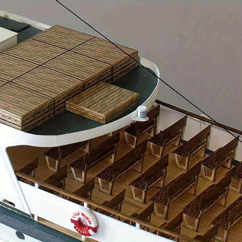 3D Jigsaw Puzzle Model Ship Model 1:100 Ferry Material Pack