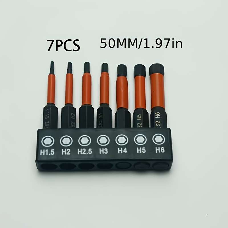Screwdriver Bit Tool Set Quantity 7Pcs