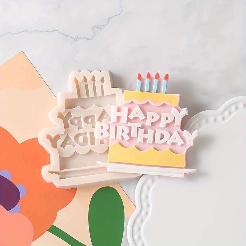 Suitable For Baking Molds Model Birthday Cake Silicone