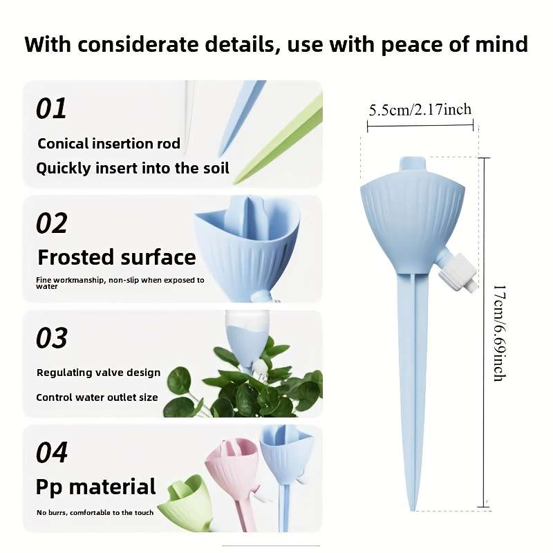 Advanced Automatic Selfwatering Planter With Drip Enhanced Security Daily Life