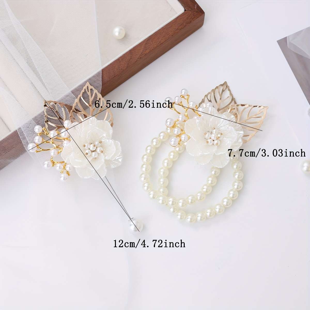 Wedding Supplies Color 2Pcs Golden