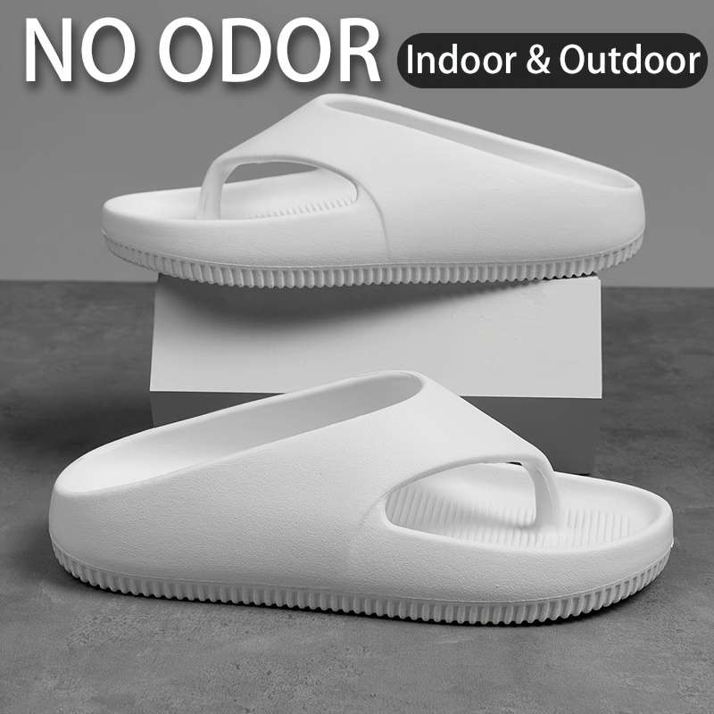 Ladies Summer Flip Flops White Uk 3.5-4