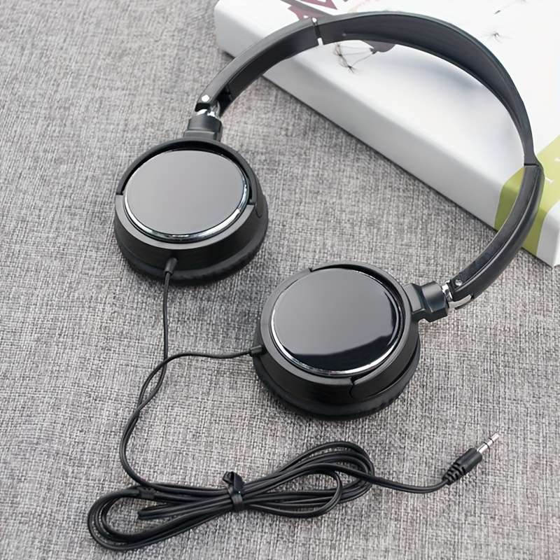 Wired Headphones Black