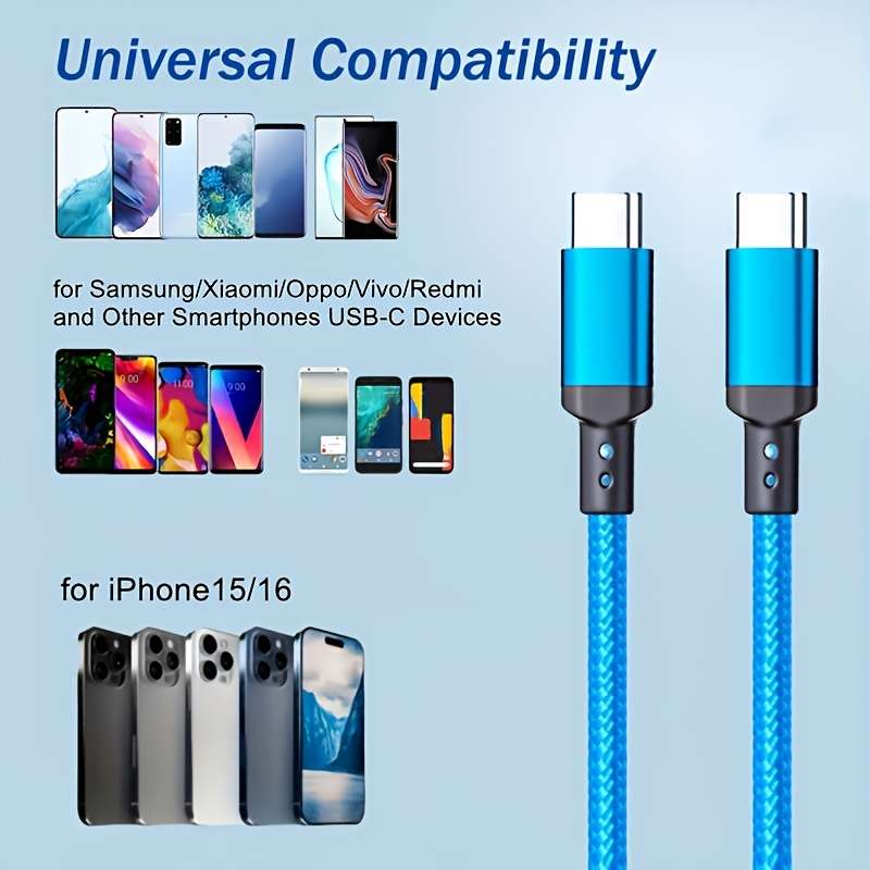 Charging Cable Color Grey Size200Cm 6.5Ft 78.7In