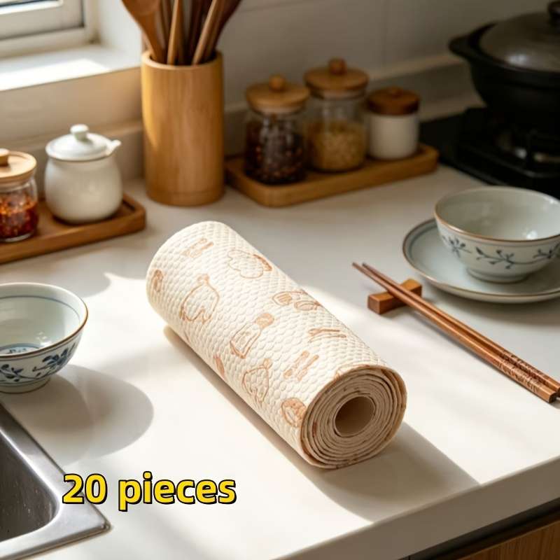 Rag Color 1 Roll20 Pcs