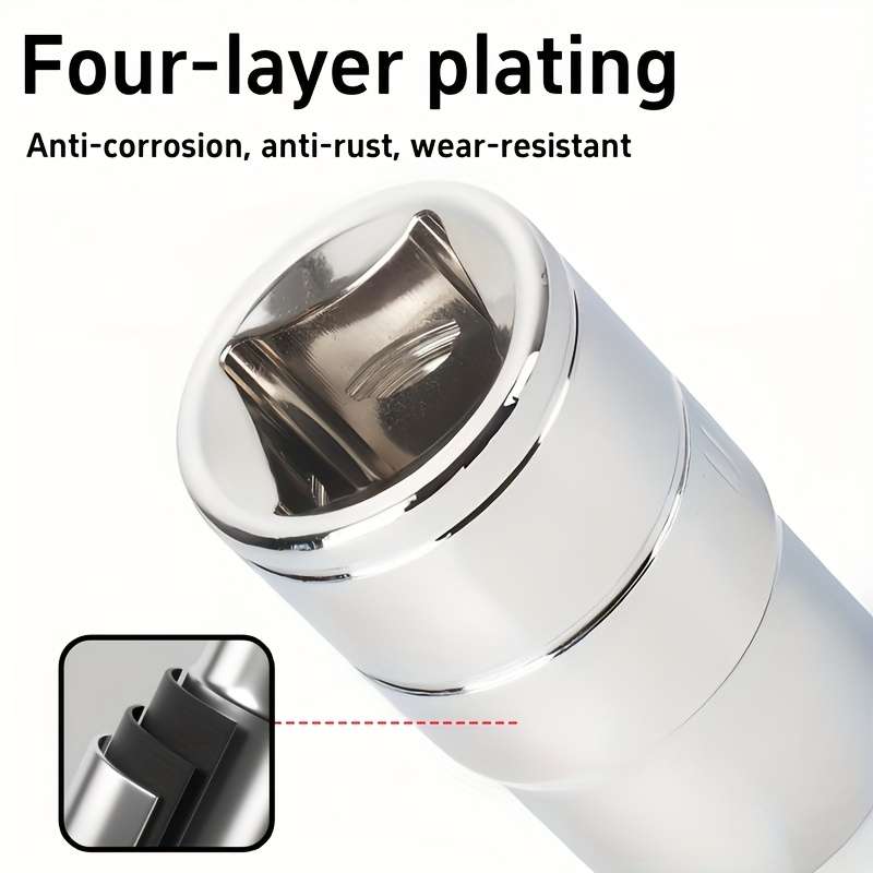 10Pcs Durable Wireless Impact Wrench Set
