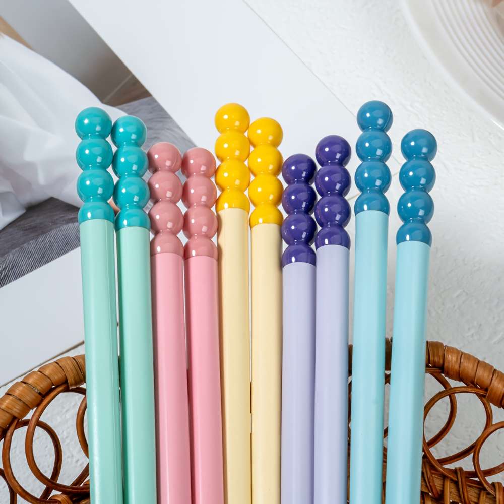 Chopsticks Color 5 Pairs Mixed Colors