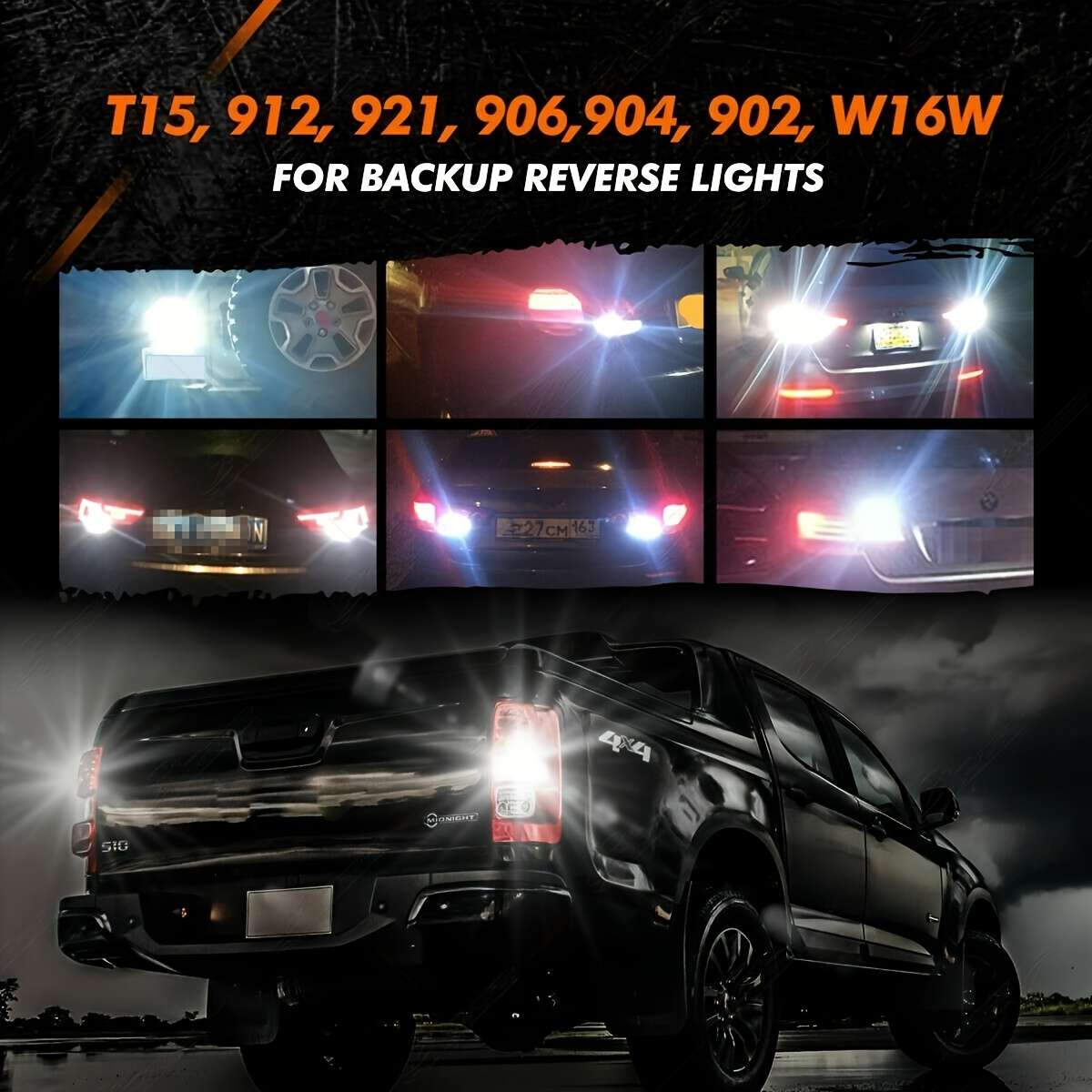 Car Lights Color White Quantity 2Pcs
