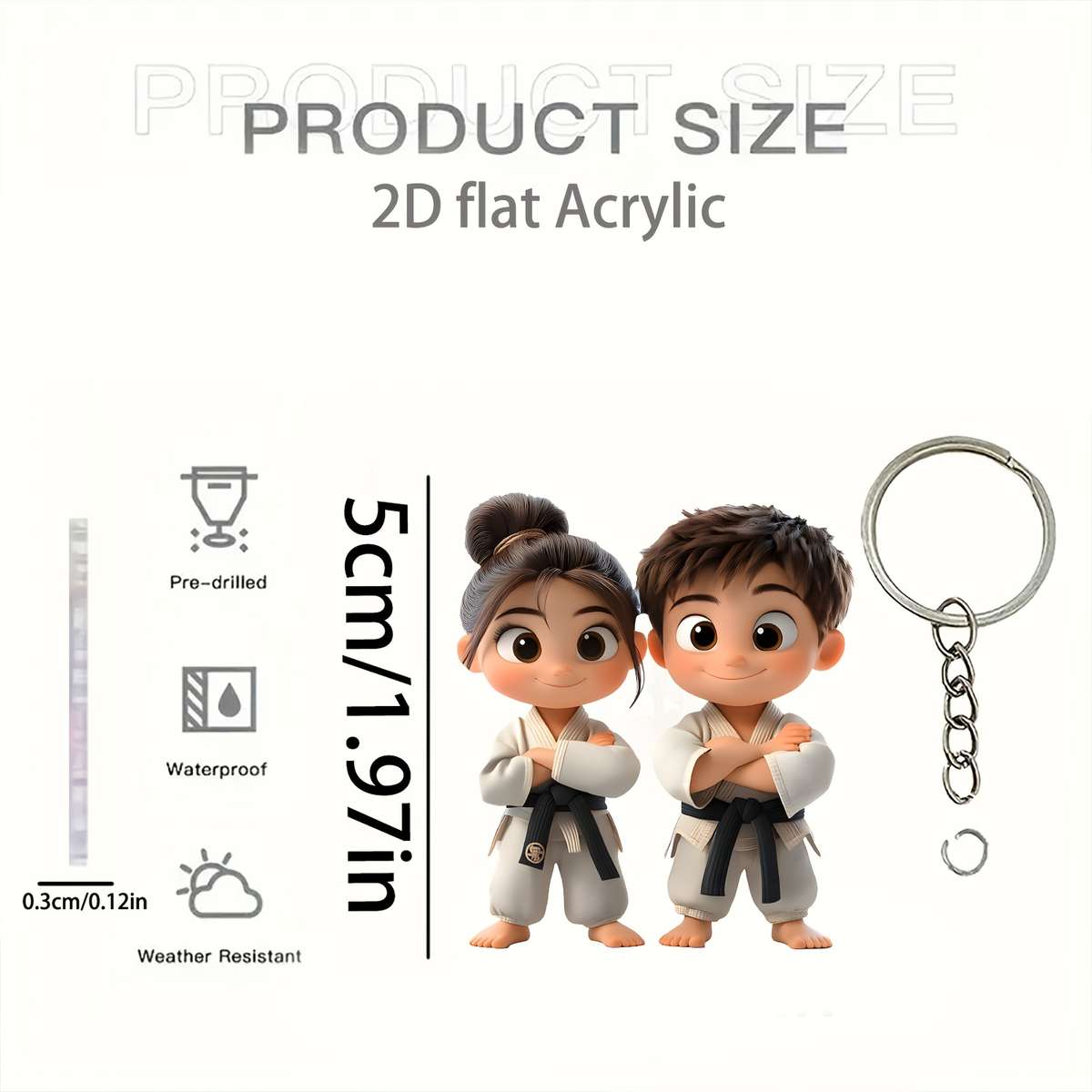 Keychain Ornament Size 5Cm