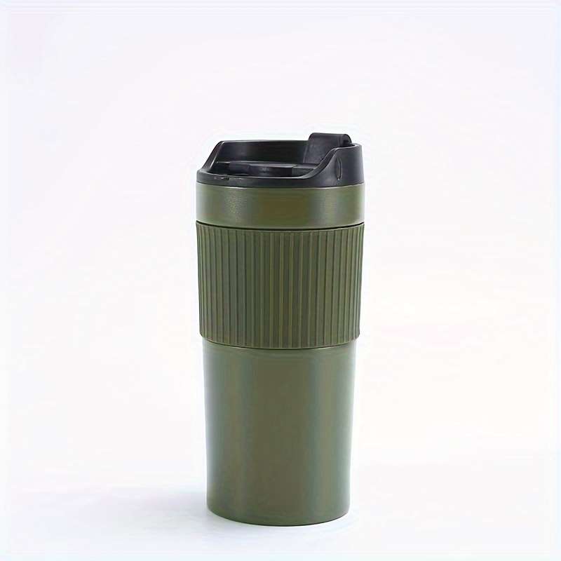 Portable French Press Coffee Maker Double Wall Insulated Travel Mug With 450Ml