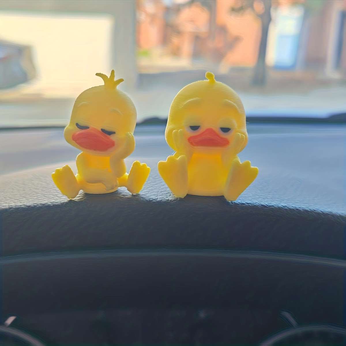 Car Interior Decor 2Pcscolor Yellow
