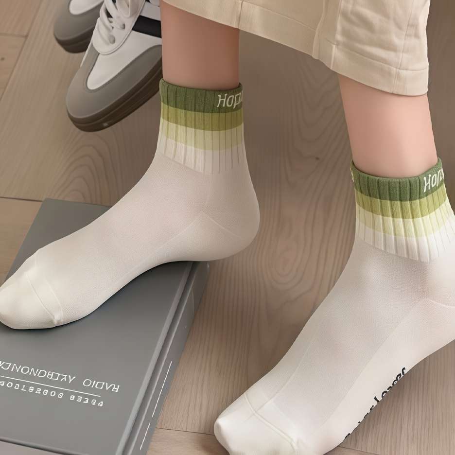 Women S Socks Color Mixed Colors Size Asian Onesize