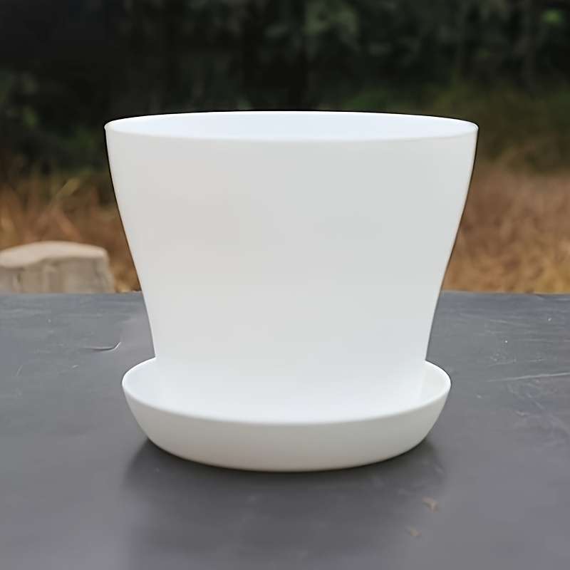 Flowerpot Size 14Cm White 5-Pack Flowerpot