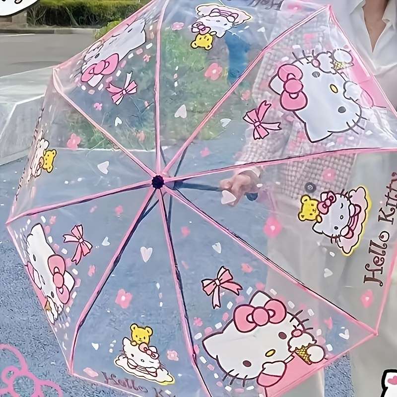 Umbrella Color Pink Hello Kitty