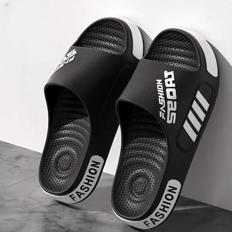 Men Slippers Summer Style White Size Uk 7