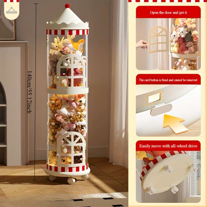 Storage And Organizationsize Mobile Model 172Cm Three Layers