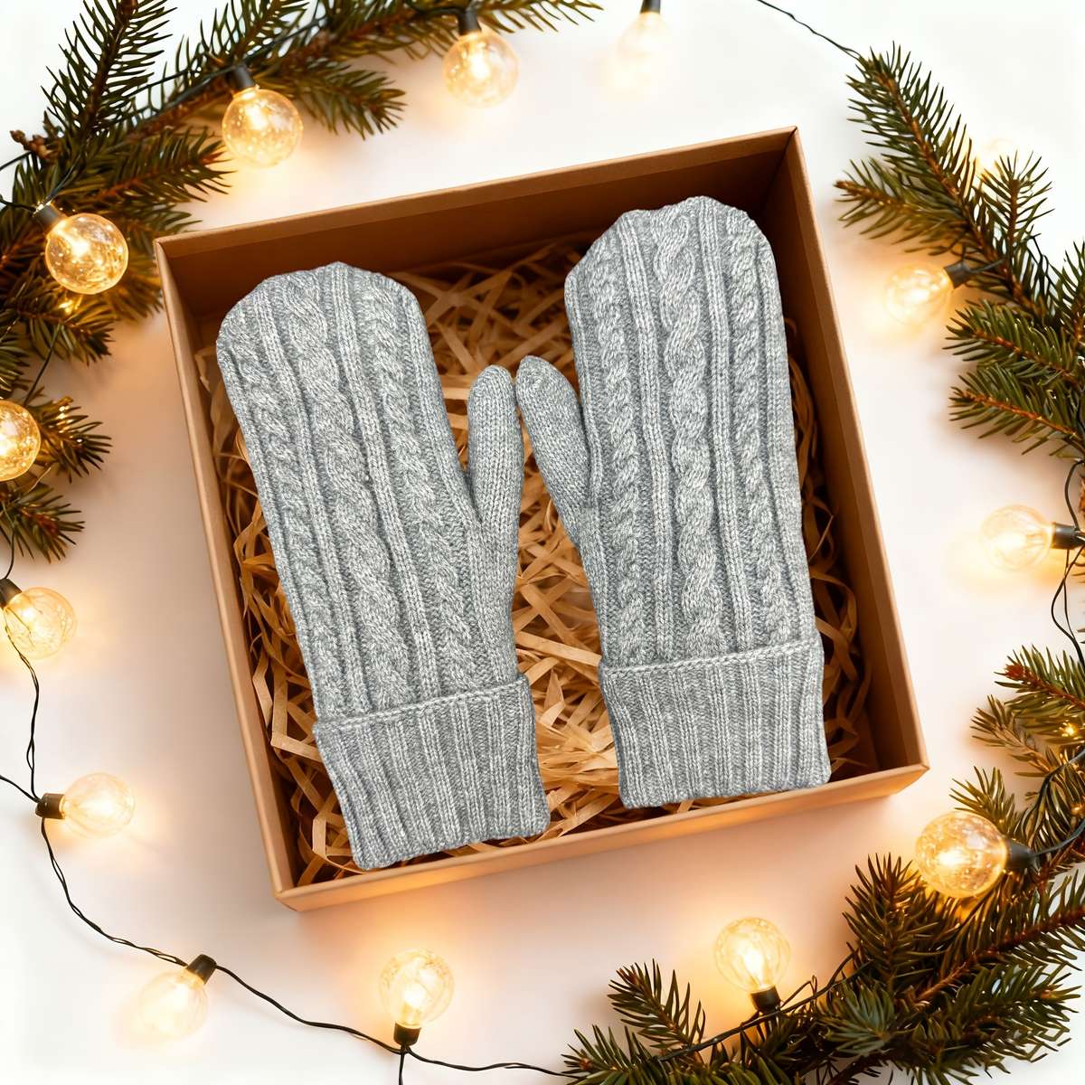 Gloves Color Beige