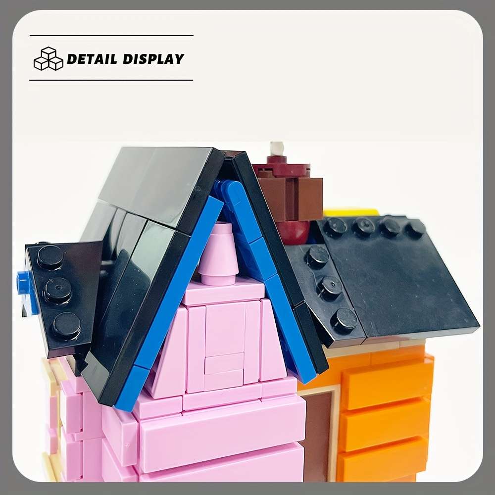 Building Toy Architectural Model Toy Set Style House