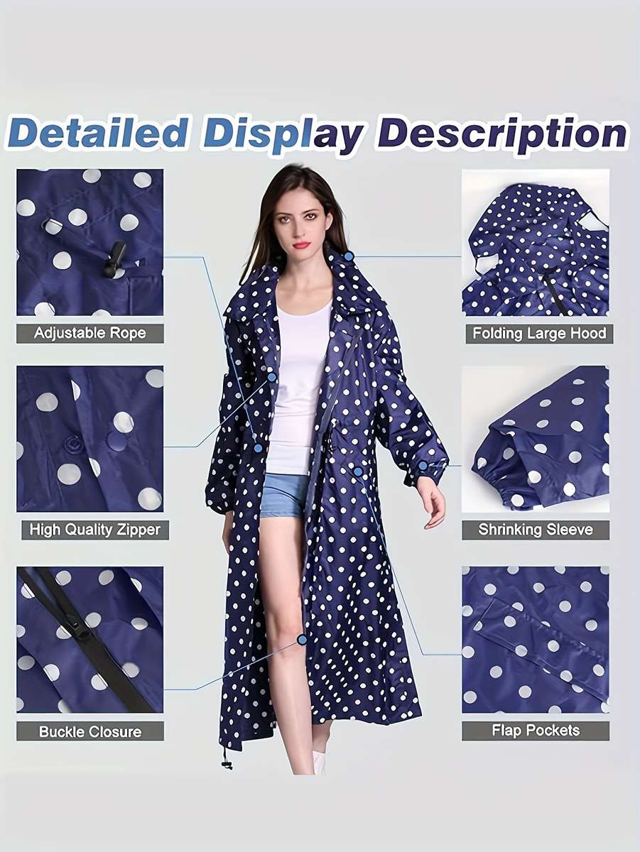 Raincoat Black Size 1Xl