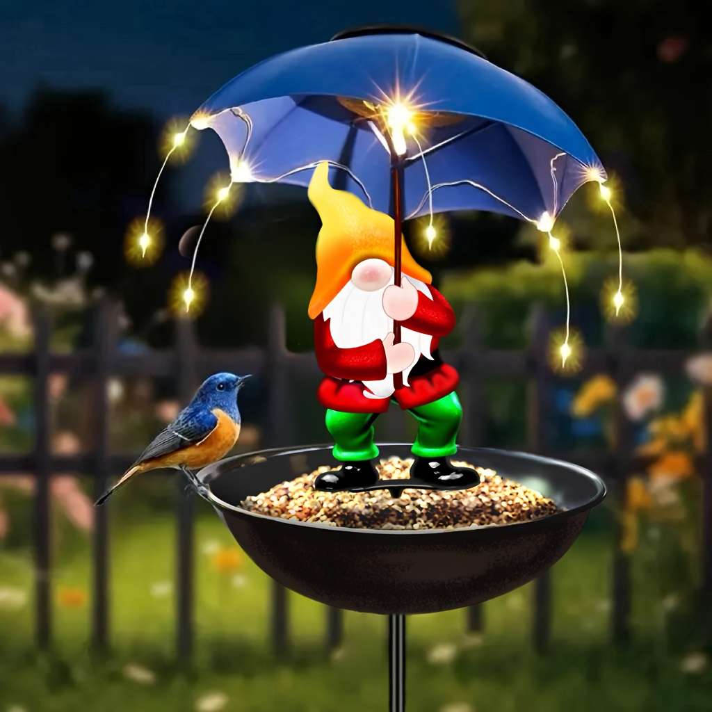 Christmas Lights Goblin Lamp
