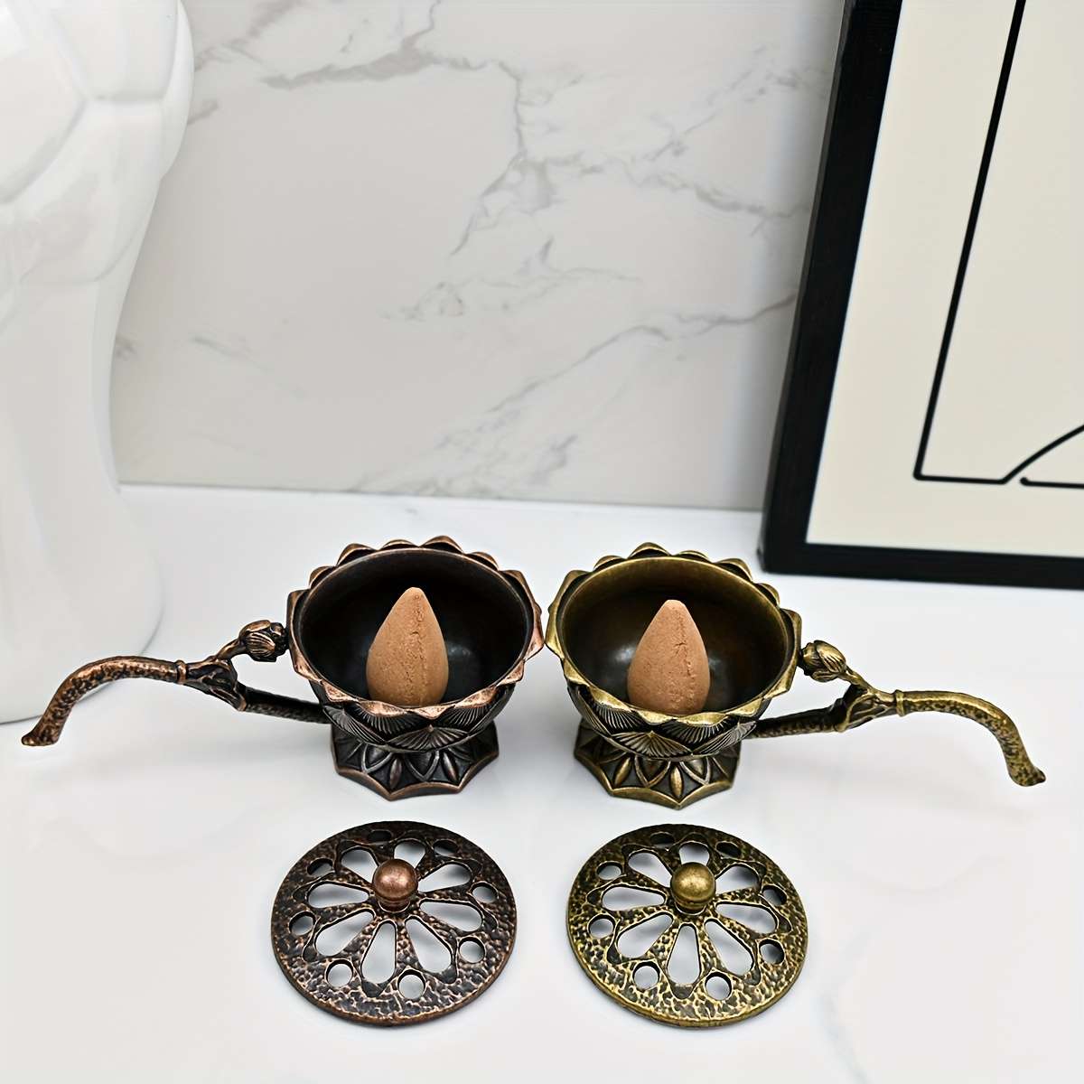 Incense Burner Color  Bronze 1