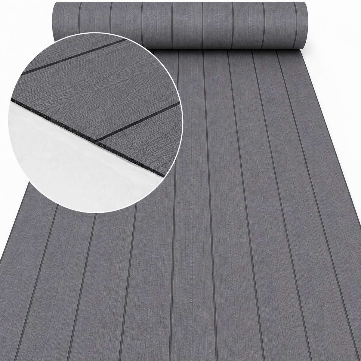 Self Adhesive Floor Stickers Dark Gray A Roll